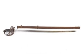 A 19th century 1827 pattern officer's sword.