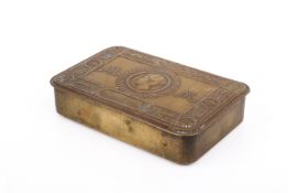 A WWI period 'St Mary's Christmas Tin'.