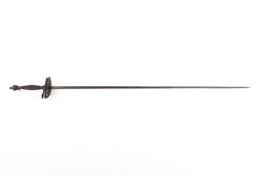 A late 19th or early 20th century dress rapier.