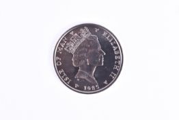 Isle of Man 1985 Platinum noble coin, weight 31.