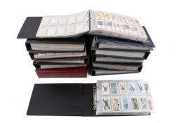 Collection of assorted cigarette trading cards,