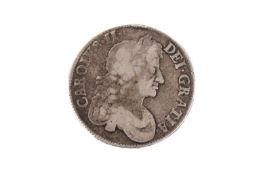 A 1679 King Charles II crown coin.