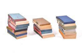 A collection of assorted Folio Society books.