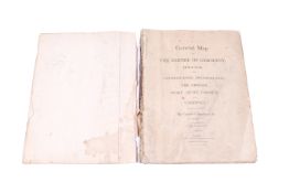 A collection of antique European maps.