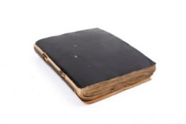 A scrapbook containing numerous WWII period newspaper cuttings from 1941,
