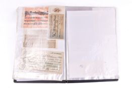 A collection of approximately 180, mainly hyper inflation pre-WWII German banknotes.