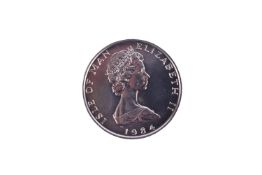 Isle of Man 1984 Platinum noble coin, weight 31.