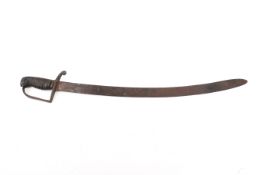 A 19th century sabre.