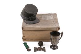 A London Rifle Brigade Cap, circa 1861-1901, manufactured by S W Silver & Co.