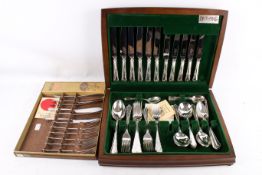 Two Butler Cutlery canteens of cutlery.