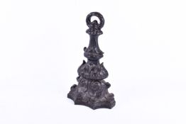 A Victorian cast iron doorstop. H28.