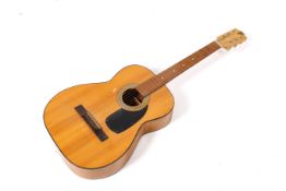 A vintage Japanese Terada no. C303 acoustic guitar. 98.