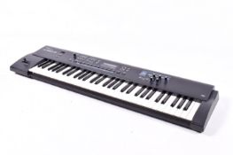 Roland Juno-D synthesizer piano keyboard, boxed.