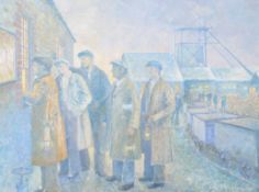 David Jarman Briggs (Britsih 20th century) Oil on board entitled 