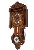 A 19th century French weather station wall clock.