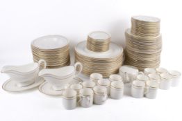 Royal Worcester Contessa porcelain dinner and coffee service.