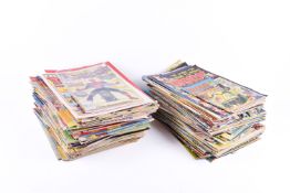 A collection of Dandy and Beano comics, circa late 90's early 2000's.