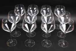 A set of twelve Riedel 'Oaked Chardonnay' crystal wine glasses, in original box.