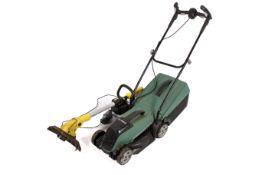 Two cordless garden tools.