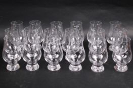 A set of eighteen 'Glencairn' whisky glasses. six in original box.
