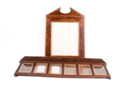 Linley Dunhill stamped picture frame (af) and another.