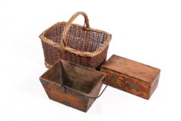 A group of three assorted items.