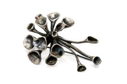 A 1970s Finnish silver brooch.