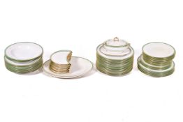 A large set of T Goode & Co Ltd Spode Copeland ceramic tableware.