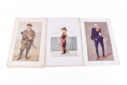 A collection of 40 assorted Vanity Fair prints, circa 1869-1914.