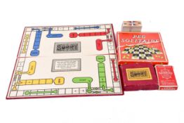 An assortment of vintage games.