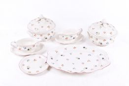 A collection of assorted Villeroy & Boch Petite Fleur porcelain tableware.