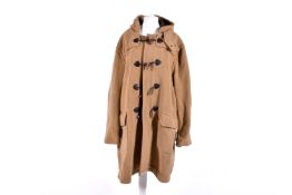 A gentlemen's Barbour wool cashmere duffle coat size XL.