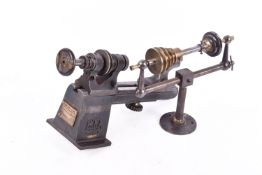 A Pultra Ltd watchmaker's lathe,