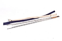 Two fly fishing rods.