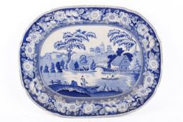 A large 19th century meat platter.