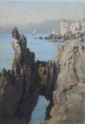 Edward Henry Fahey (1844-1907), oil painting on canvas board.