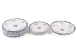 A collection of Copeland Spode ceramic tableware.
