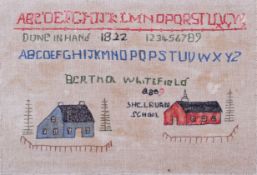 A George IV alphanumeric sampler.