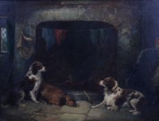 George Armfield (British, 1808-1893), oil on canvas.