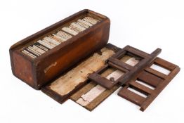 A collection of 'Astronomical' themed magic lantern slides.