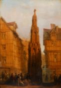 In the manner of Lewis John Wood (British, 1813-1901), oil on board,