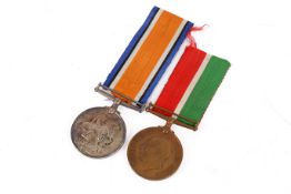 Two WWI military medals.