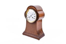 An early 20th century eight-day mantel clock.