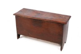 An oak planked coffer.