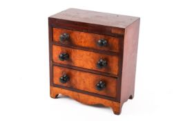 An apprentice chest of drawers.