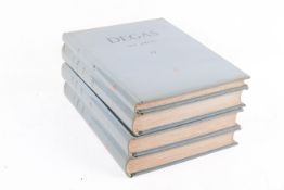 Degas Et Son Oeuvre - set of four limited edition volumes. No.