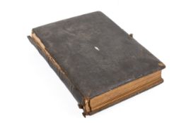 A Victorian/Edwardian period CDV studio photograph album.