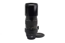 A Nikkor 300mm f4.5 AIS Telephoto Lens. Serial number 515464. Nikon F-Mount.