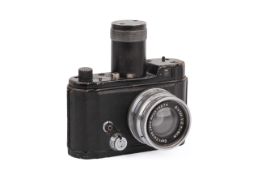 A Robot II 'Luftwaffen-Eigentum' 24x24 35mm WWII Reconnaissance Camera. Black.