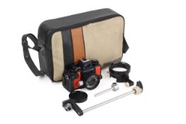A Nikon Nikonos V 35mm Under-Water Close-Up Camera Outfit. Camera serial number 3085935.